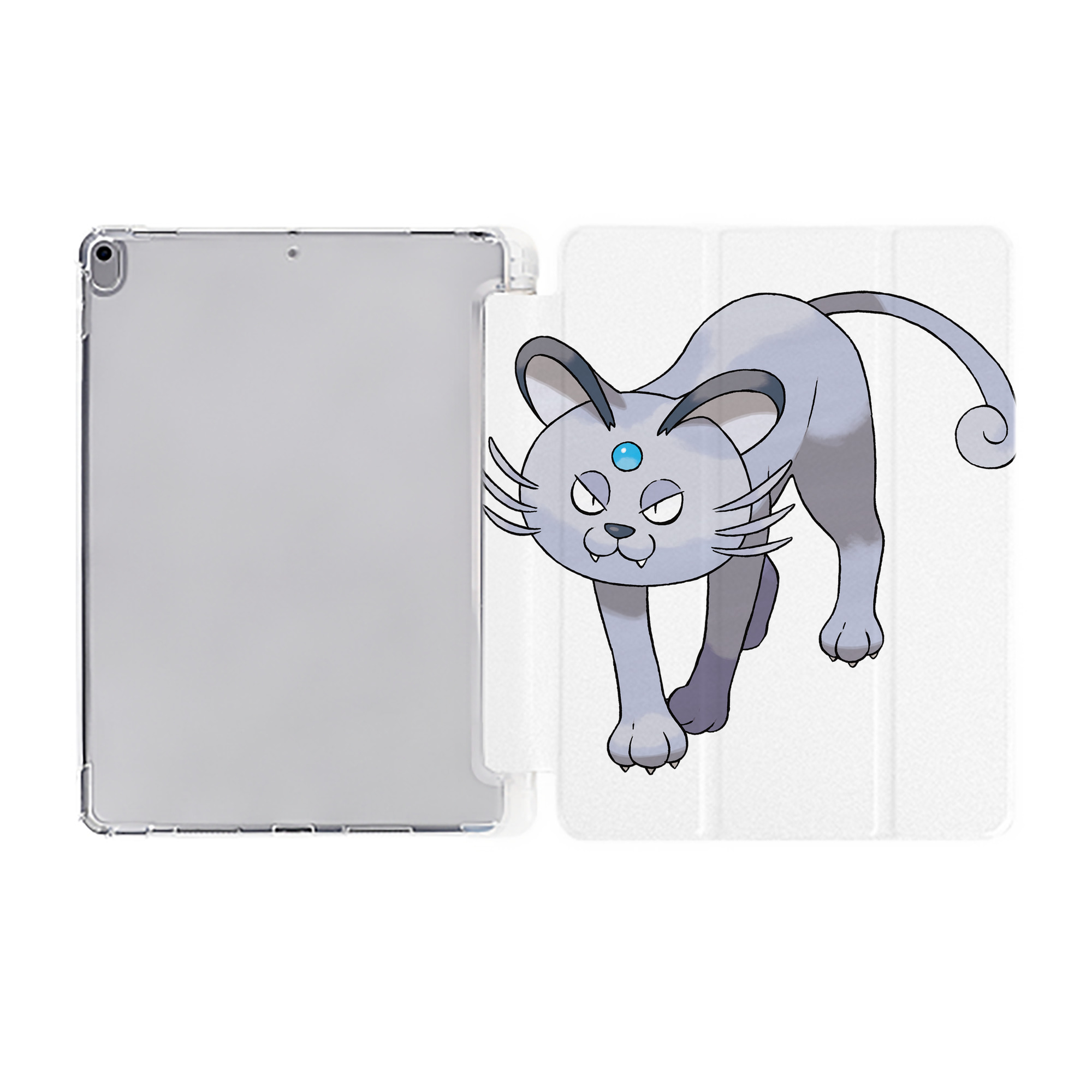 （画像用） ポケットモンスター Pokémon IPad ケース ペン収納付き 三つ折りスタンド PUレザー×シリコン 対応機種9.5/10.5/10.9インチ